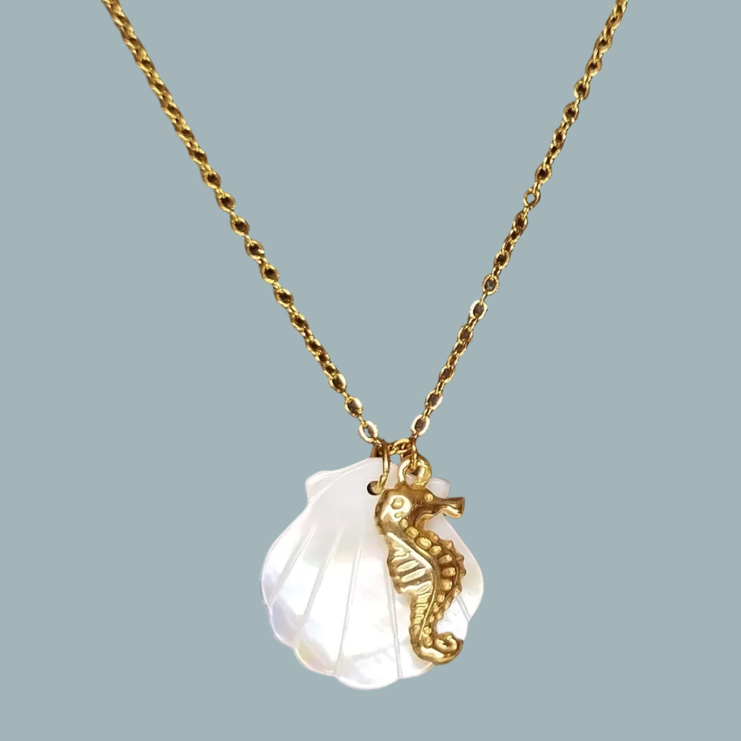 Mother of Pearl Halskæde