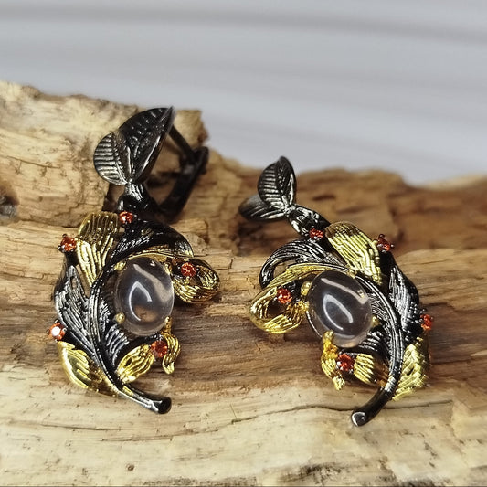Enchanted Woods Leaf Fall Øreringe