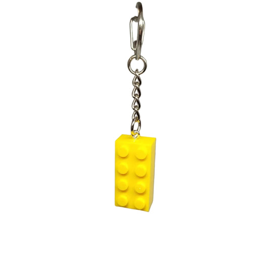 Yellow brick keychain 