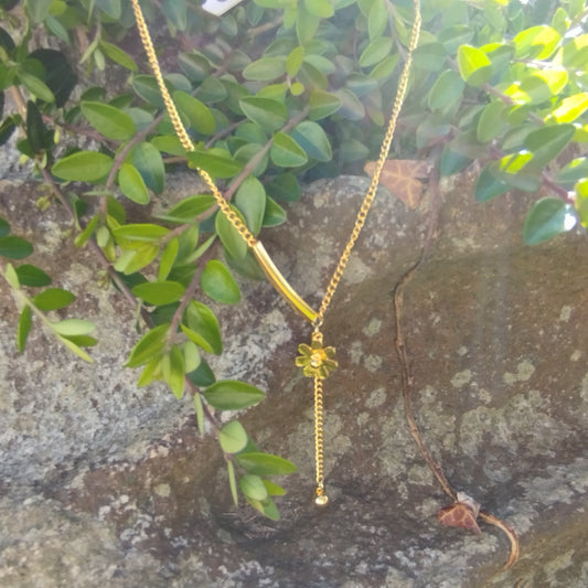 Asymmetrisk Blomsterhalskæde