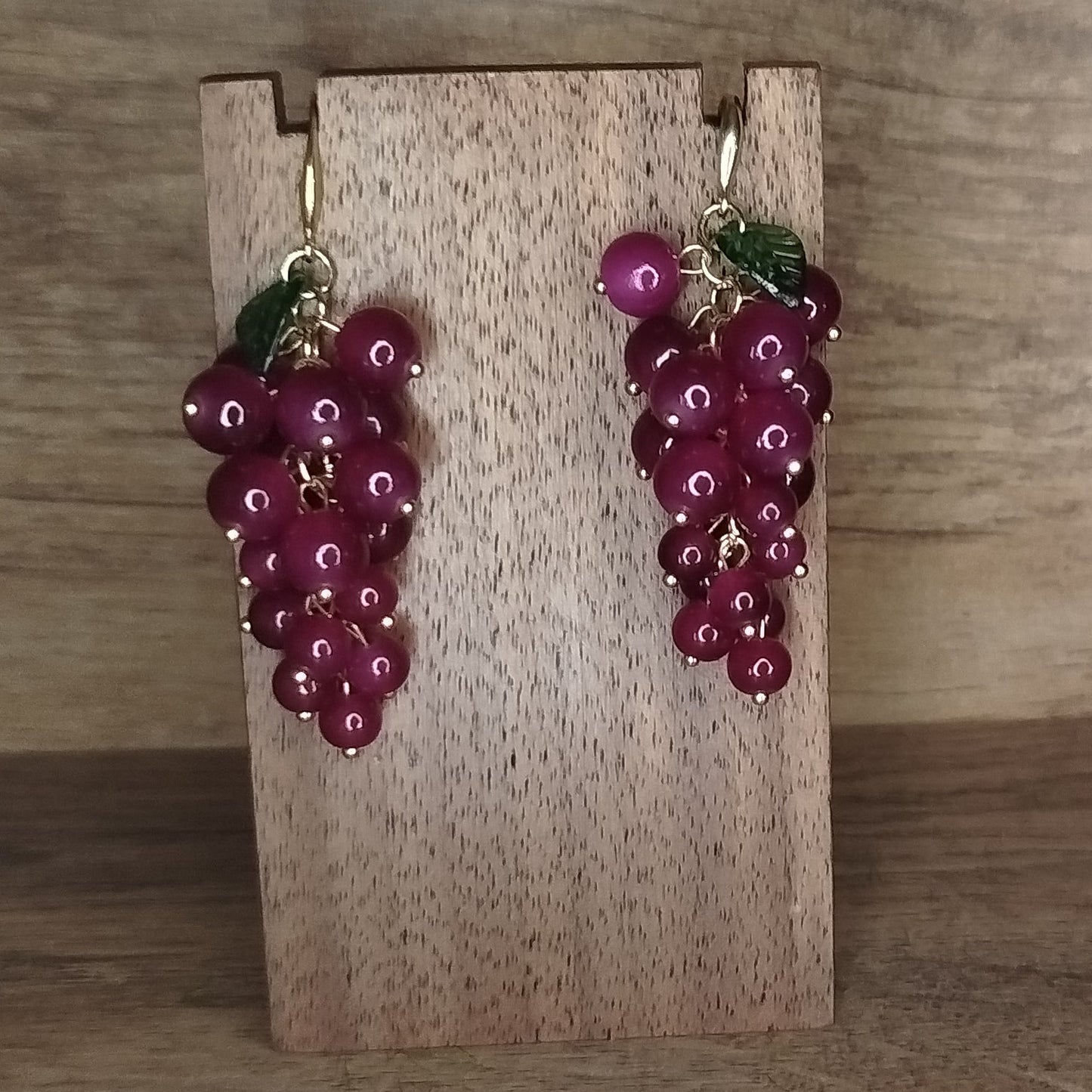 Elegante Vindrue Øreringe