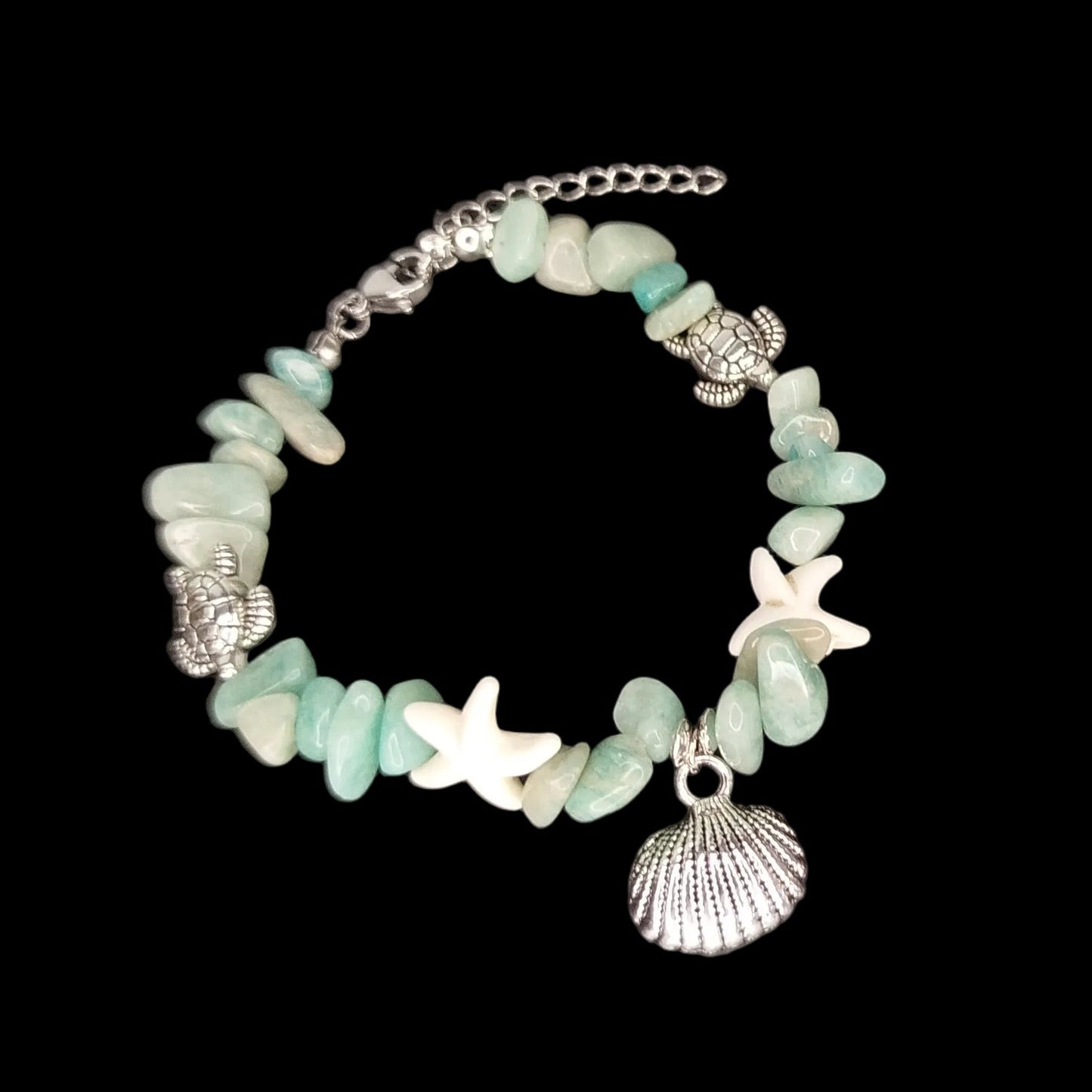 Sommerarmbånd med Hav-charms (flere farver)