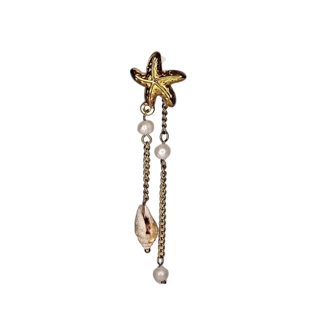 Starfish Drop Øreringe
