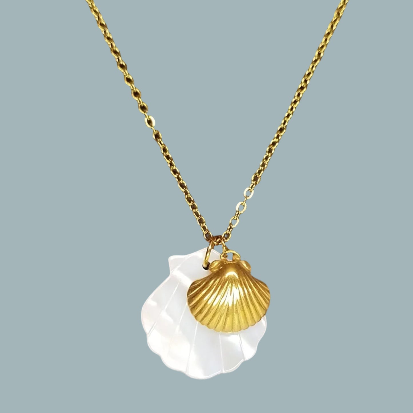 Mother of Pearl Halskæde
