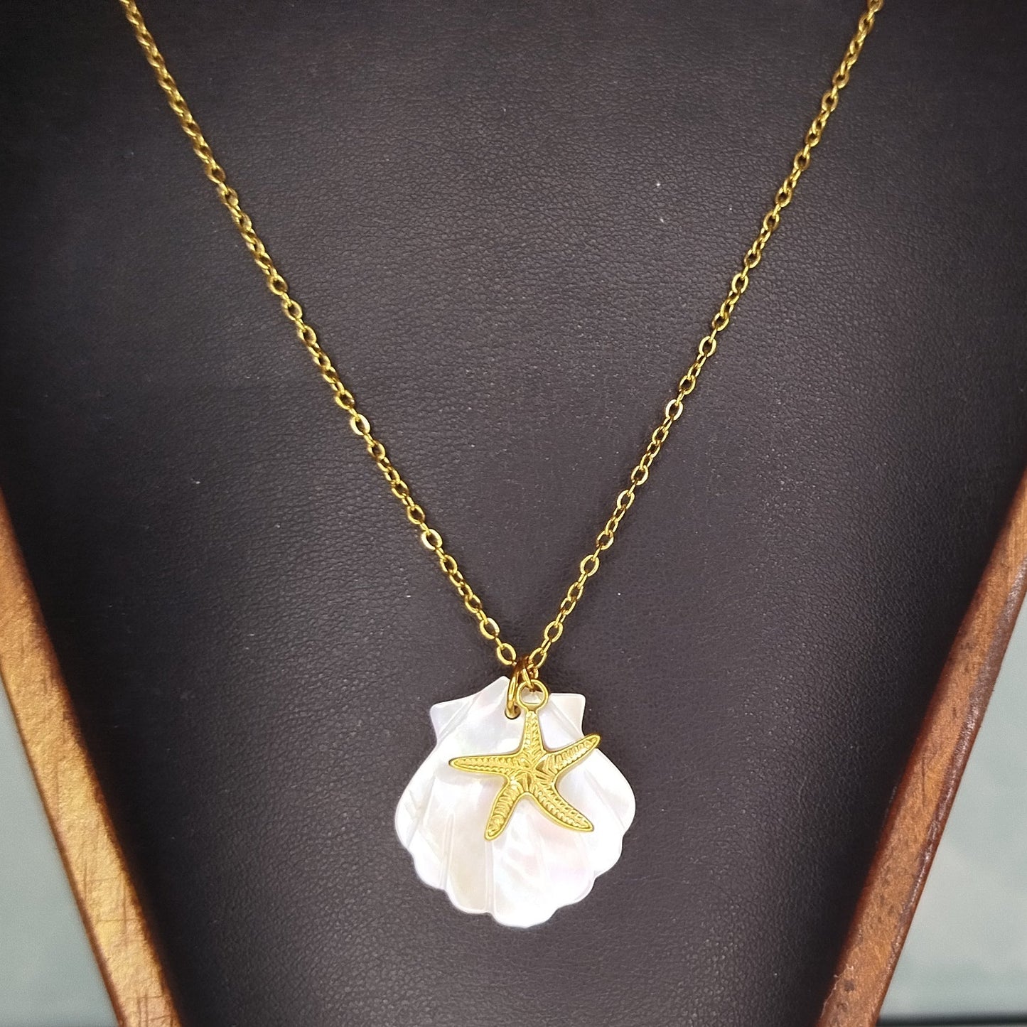 Mother of Pearl Halskæde