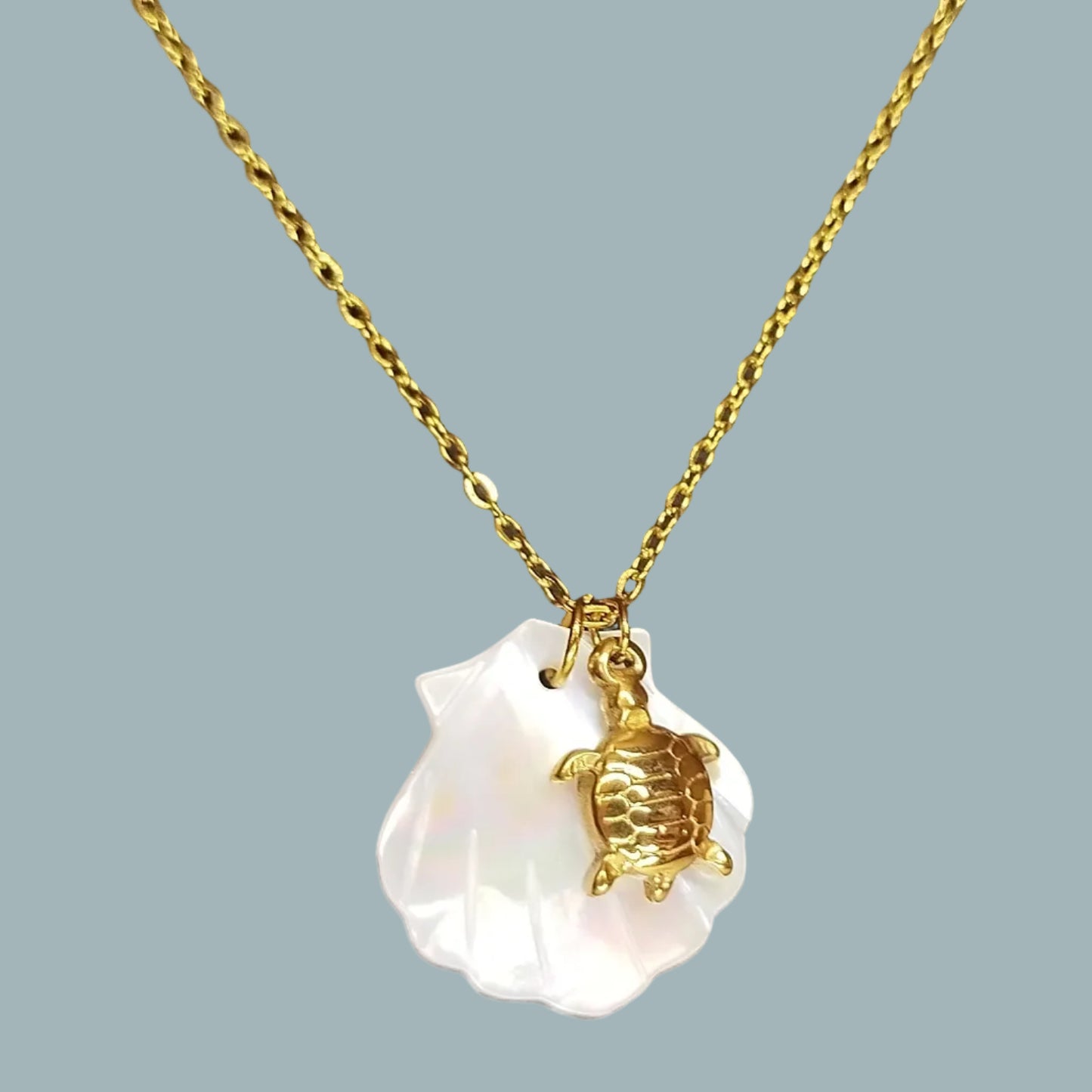 Mother of Pearl Halskæde