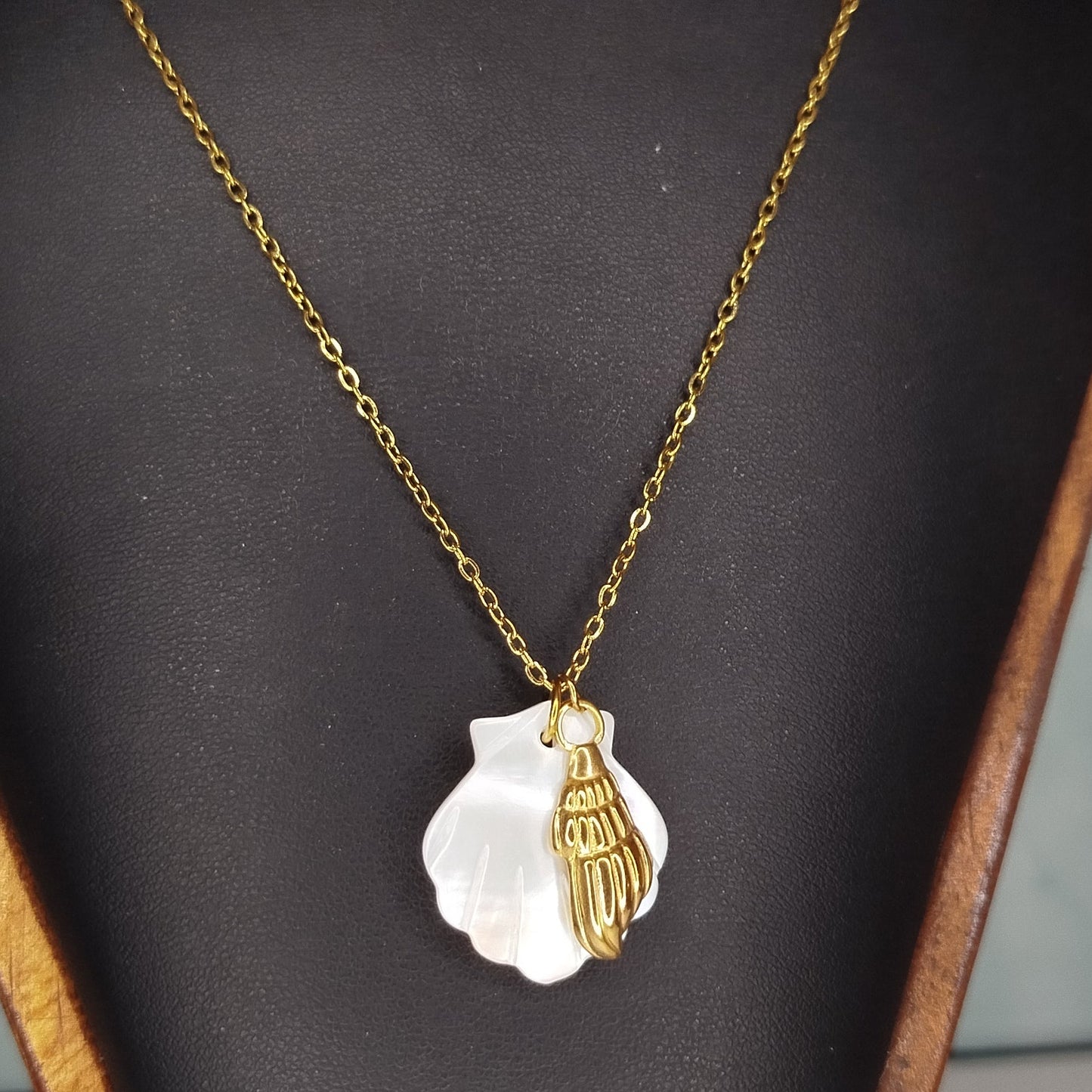 Mother of Pearl Halskæde
