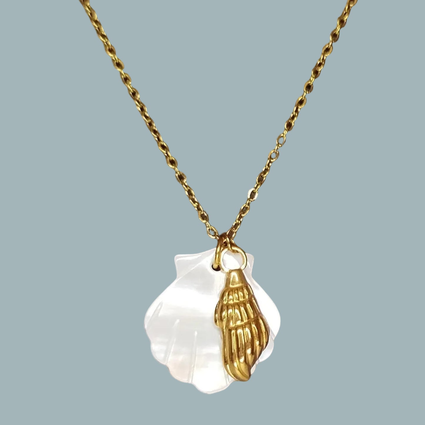 Mother of Pearl Halskæde