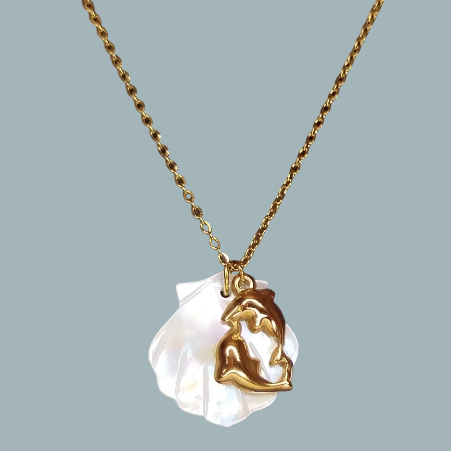 Mother of Pearl Halskæde