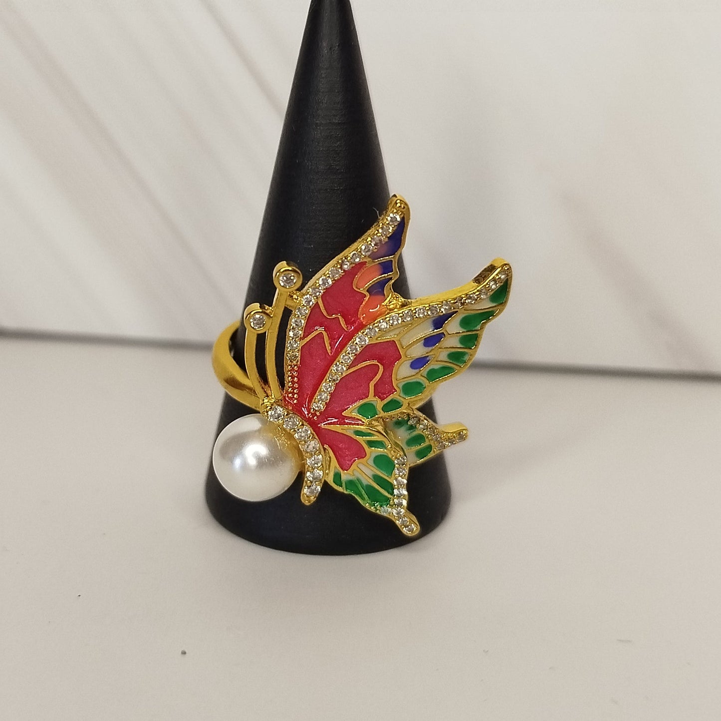 Sommerfugl Statement Ring