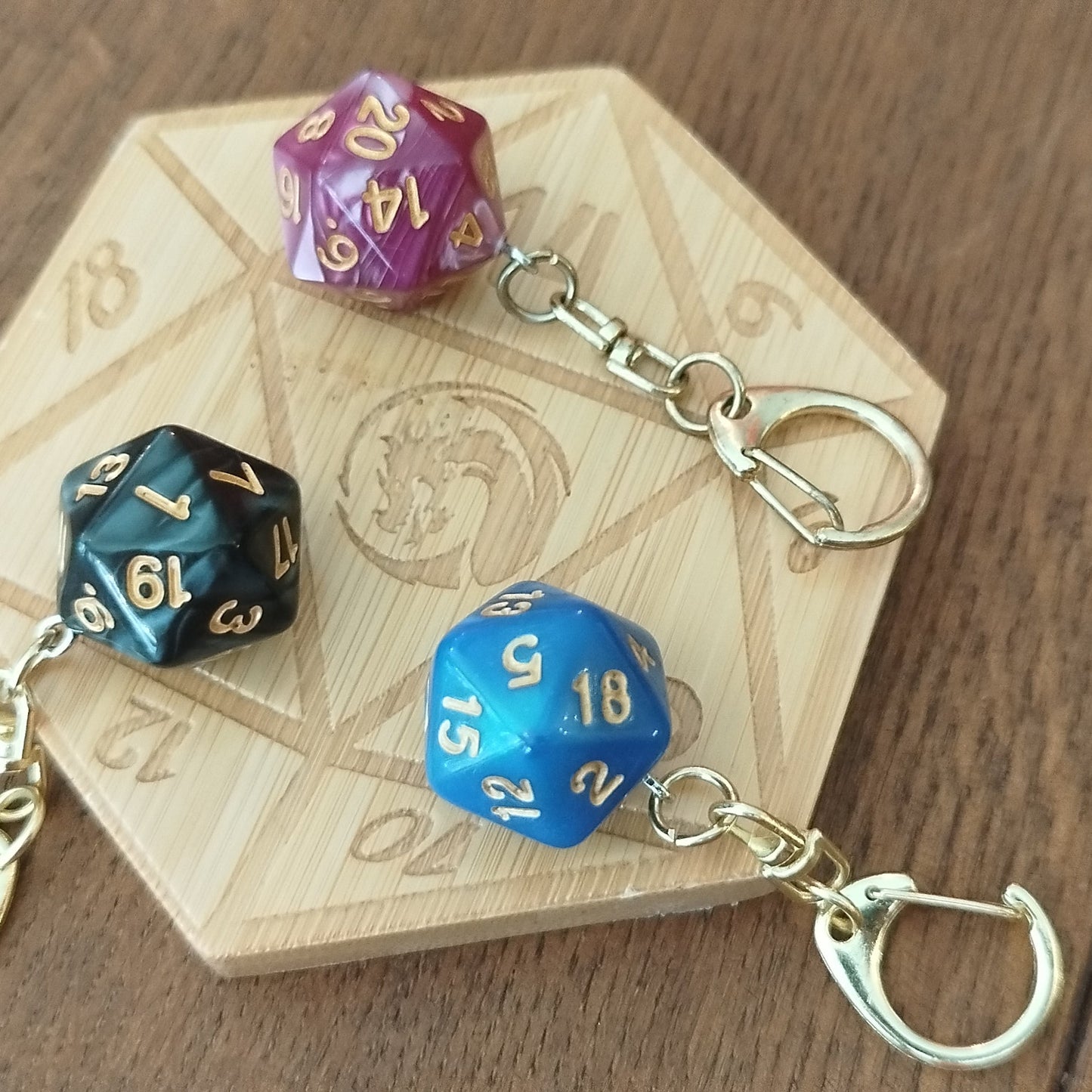 D20 Nøglering