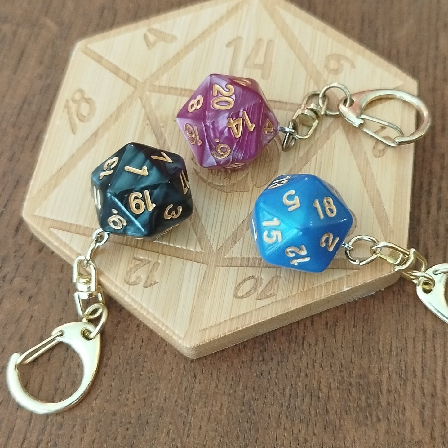 D20 Nøglering