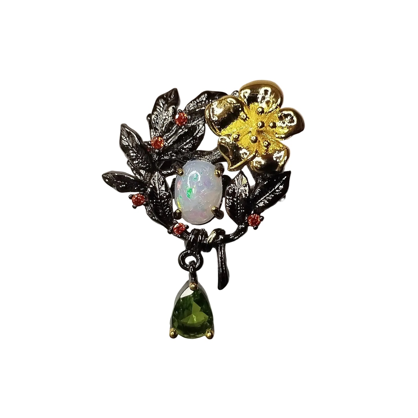 Enchanted Woods Dewdrop Bloom Ring