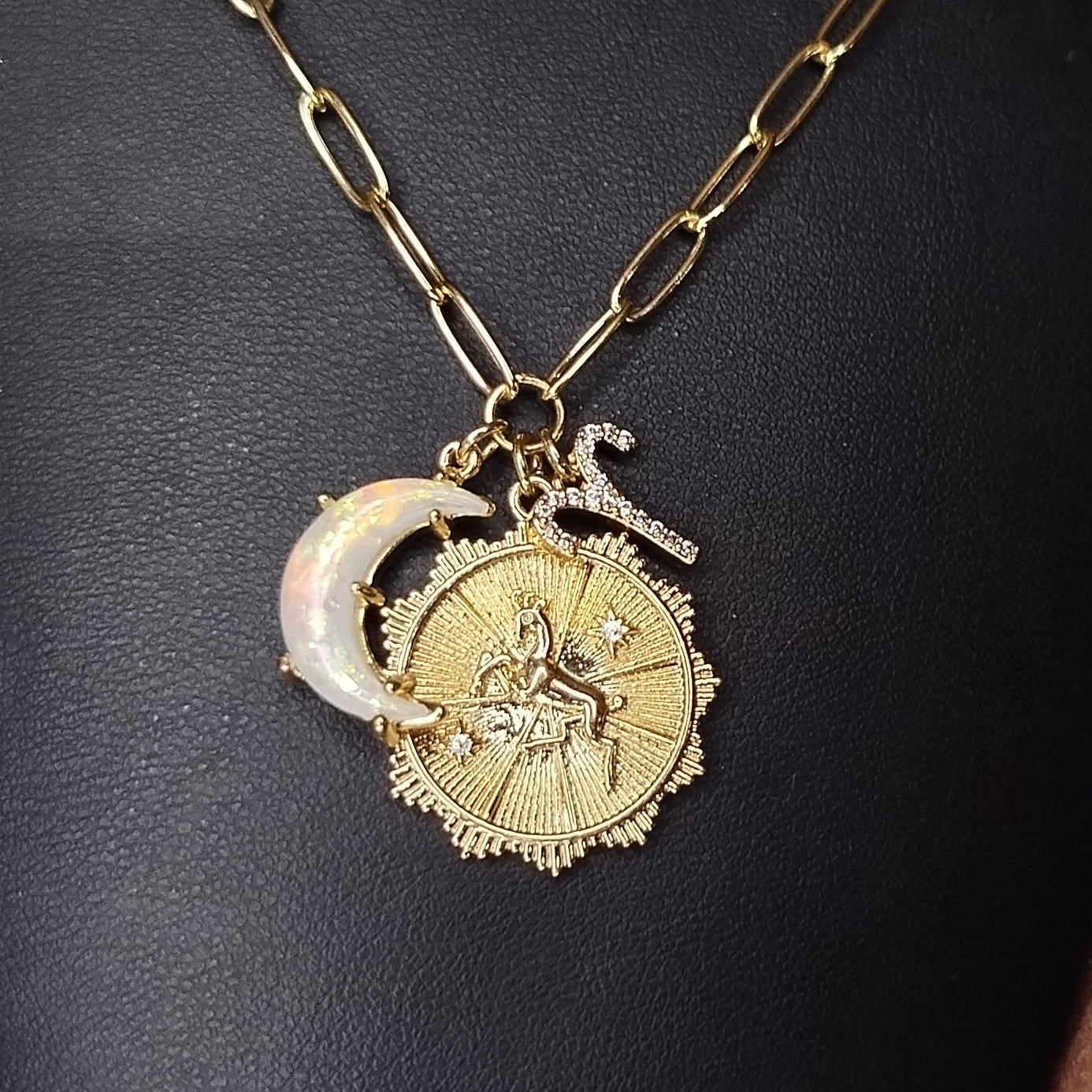Zodiac Moon Halskæde