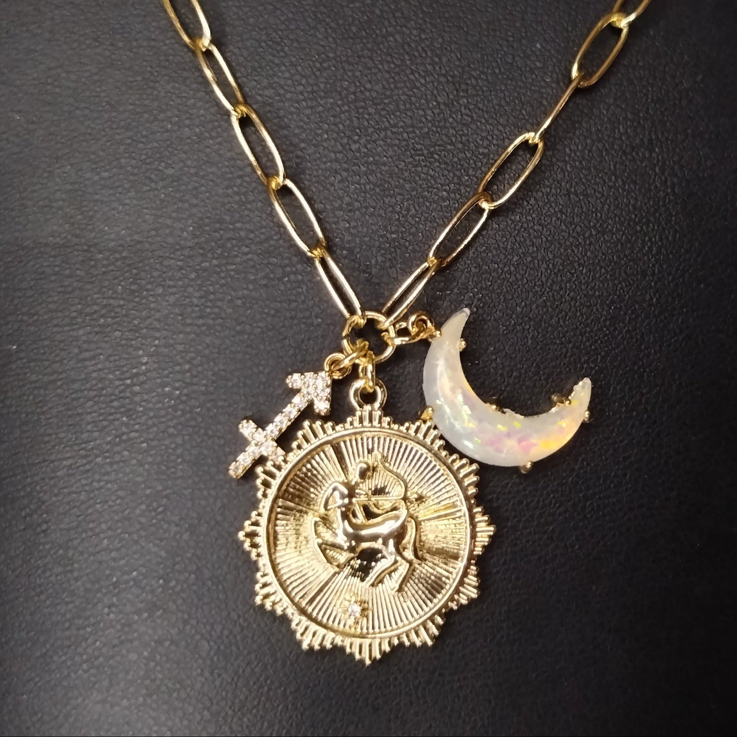 Zodiac Moon Halskæde