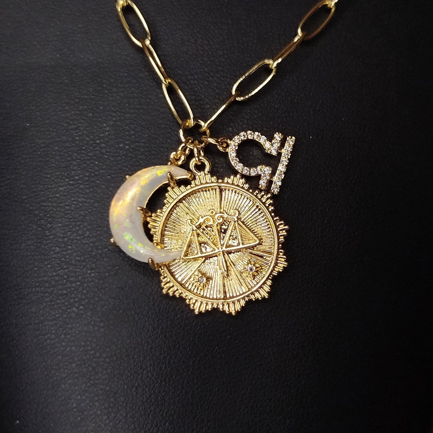 Zodiac Moon Halskæde